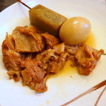 手打うどん すみた - 讃岐のおでん(牛すじ､玉子、こんにゃく)