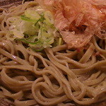 あみだそば はなれ - ｈ24新そばの「わさびおろしそば」アップ　　ｈ24.11.5撮影