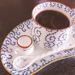 喫茶屋恒河沙 - こうがしゃブレンド(￥420)。
当店自慢のコーヒー。