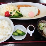 あずまや - カツ定食③