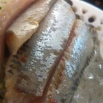 いわし料理 円芯 - 刺身アップ