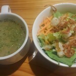 ミートイートアップ - スープ＆サラダ