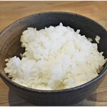 Dashi Menya Nami No Aya - サービスの〆用ご飯。これもマジで美味いです。