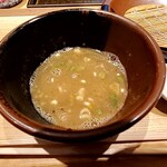 中華蕎麦 とみ田 - スープ割り