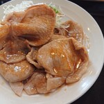 長崎屋食堂 - 焼き肉アップ