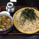 船橋や - かも南ざる1,200円大盛250円増し