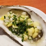 麺屋 六感堂 - 岩牡蠣増し(別皿)