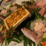 酒嗜　ふる川 - 箱に入ったウニ