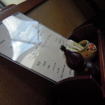 胡桃亭 - 卓上の様子