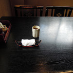 胡桃亭 - 卓上の様子