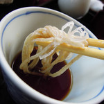 胡桃亭 - せいろを汁で啜る