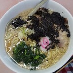 Ramen Tenzan - 背脂醤油らあめん (大油)  715円