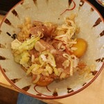 分油屋 - とんくりまぶし二杯目そのままで