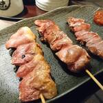 Sumibi Yakitori Hagi - レバ、ハツ、砂肝