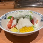 雪月花 銀座 - サラダ