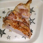 メッツゲライ テラ - ８月１３日、グリルチキンはそのまま温めて、朝食です