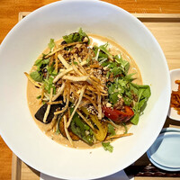 旬華 なか村 - たっぷり野菜の冷やし担々麺 1,000円