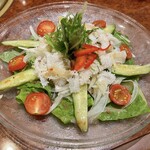 焼肉 スタミナ苑 - 白せんまいのカルパッチョ