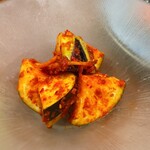 焼肉 スタミナ苑 - 水茄子のキムチ