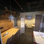 イタリア食堂 テラマーテル - パテーションの設置半個室席