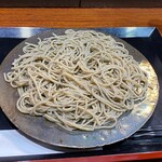 そば くら富 - 長野県産奈川在来種　玄蕎麦挽きぐるみの粗挽きざる蕎麦