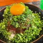 おとなのヒッコリー - 【平日ランチ】
                                ジャーマンハンバーグ丼1280円
                                ✿1-5倍サイズ  ➕380円【税別価格】♪
                                ✿白米-ライス（白米or十六穀米）大盛り無料
                                