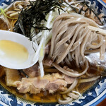 手打ち大石田そば　きよ - ちょっと平打ち感？