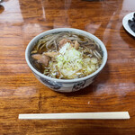 手打ち大石田そば　きよ - じっちゃん撮ると小さい(笑)あたたかい鳥そば