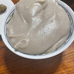 手打ち大石田そば　きよ - びっくり！丼いっぱいかいもず(,,꒪꒫꒪,,)