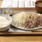 恵比寿ハジカミ - 豚生姜焼き定食