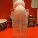 ぎょうざのじんべえ - 自家製ジェラートチューハイ（バイス）