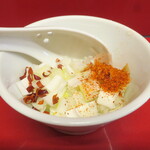 ラーメン二郎 - 待ってる間にカスタマイズ♪