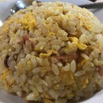 木曽餃子 - ニンニク炒飯アップ