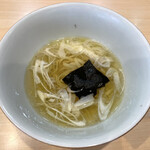 飯田商店 - 「出汁割り（煮干し）」200円