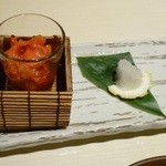 旬の味 ご馳走亭 - ホヤの塩辛