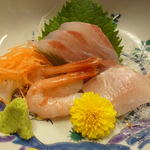 Tachibanaya - 夕食（お造り）