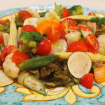 various vegetable salad