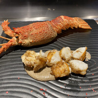 鉄板焼きgrow 上野店 - 豪華鉄板焼き　伊勢海老まるごと一尾の鉄板焼き