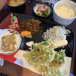 しらすや 腰越漁港前店 - しらすづくし定食