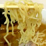 煮干しらーめん 玉五郎  - 20210813煮干しらーめん・麺リフト