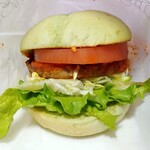 モスバーガー - グリーンバーガー（580円）