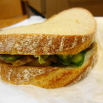花七穂 - 料理写真:焼豚のサンドイッチ