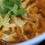 らぁ麺 飛鶏 - 鶏そば＋手もみ太麺に変＋