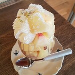 菓子屋 chill - 桃パフェ