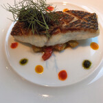 フランス料理 ル・クール - クチビダイのポワレ タプナード添え