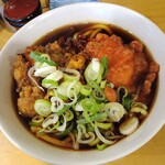 一〇そば - ゲソ＆ひとくち紅ショウガとり天