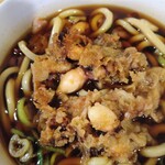 一〇そば - ゲソは大きいです