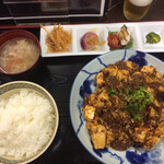 Chuuka Korou - カキ入り麻婆豆腐定食  1,000円