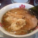 らーめん本竈 - 本竈・海老わんたんめん