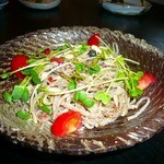 そば 法師人 - 蕎麦サラダ　カルパッチョ